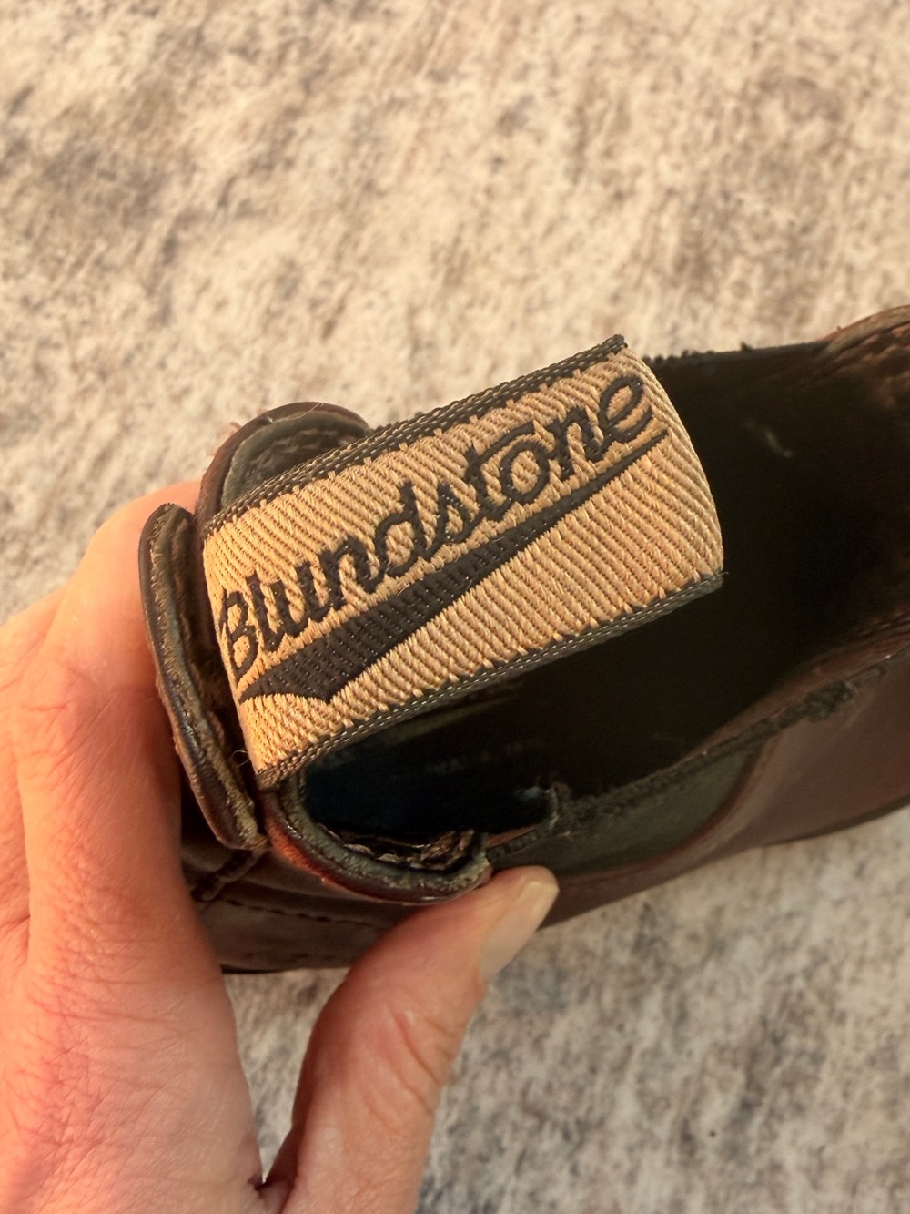 Limited Edition Blundstone 150th Anniversary Chelsea Boots in Auburn Leather 7.5 - Picture 8 of 16